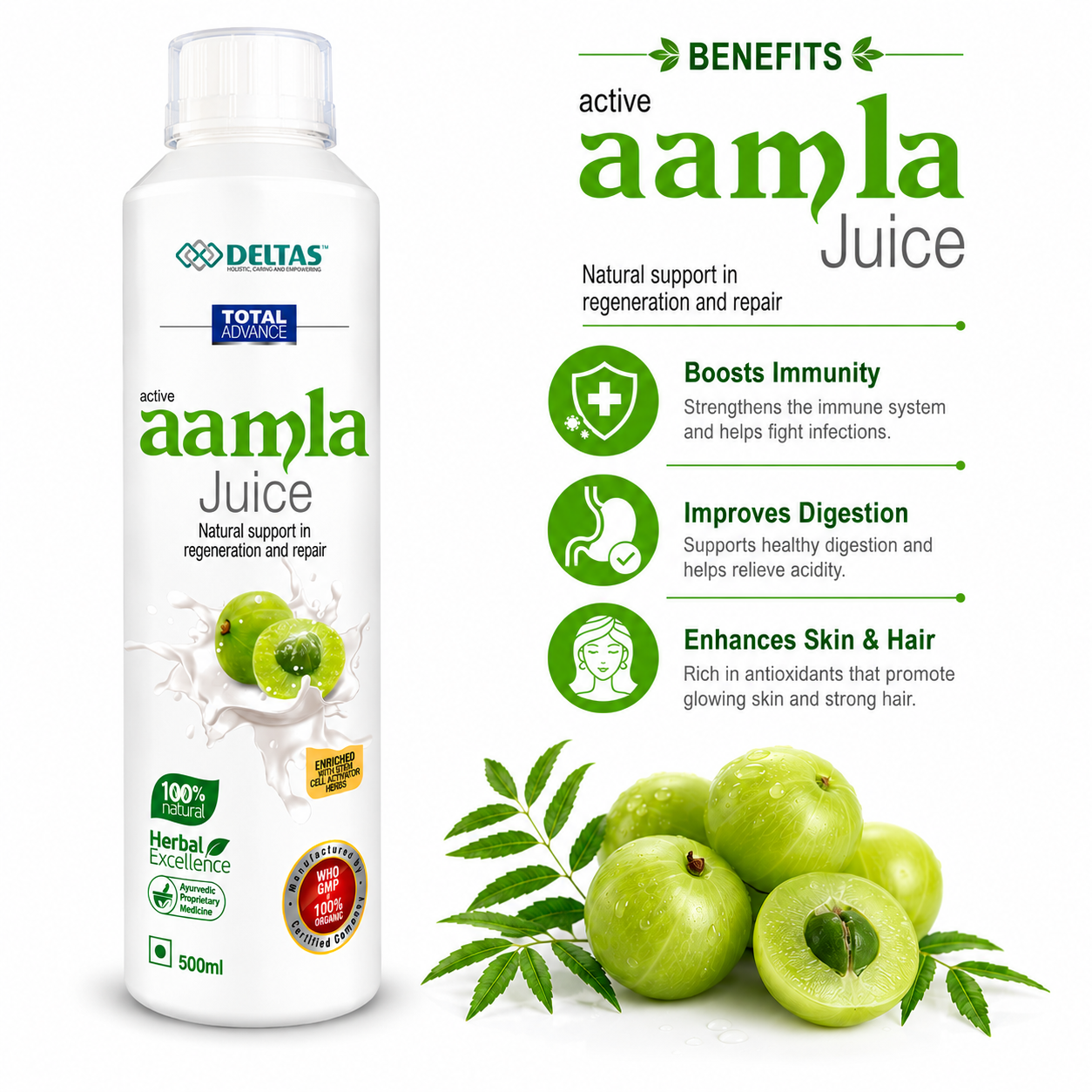 Active Aamla Juice 500ml