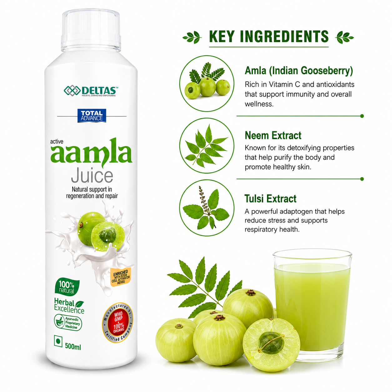 Active Aamla Juice 500ml