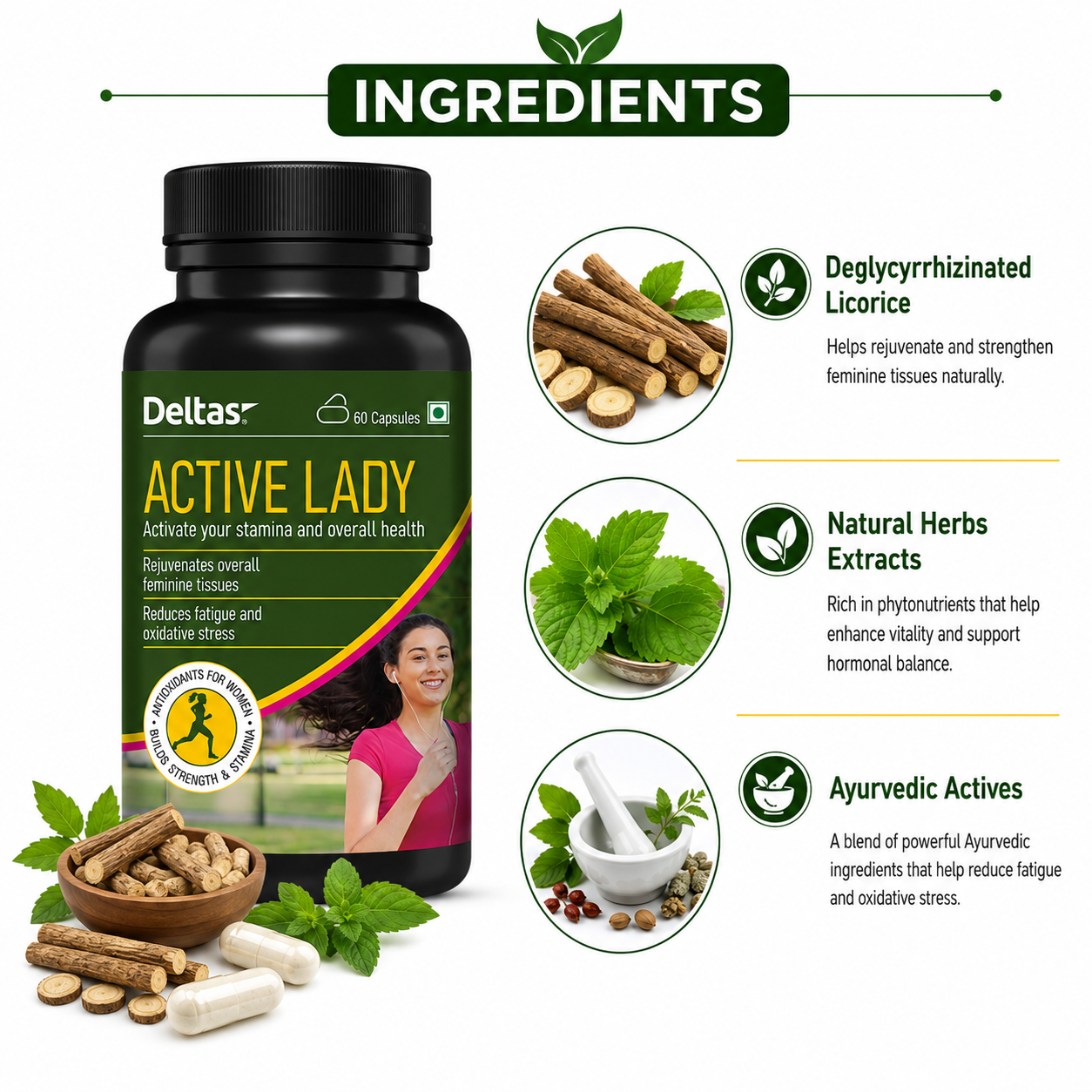 Active Lady Capsule 60caps