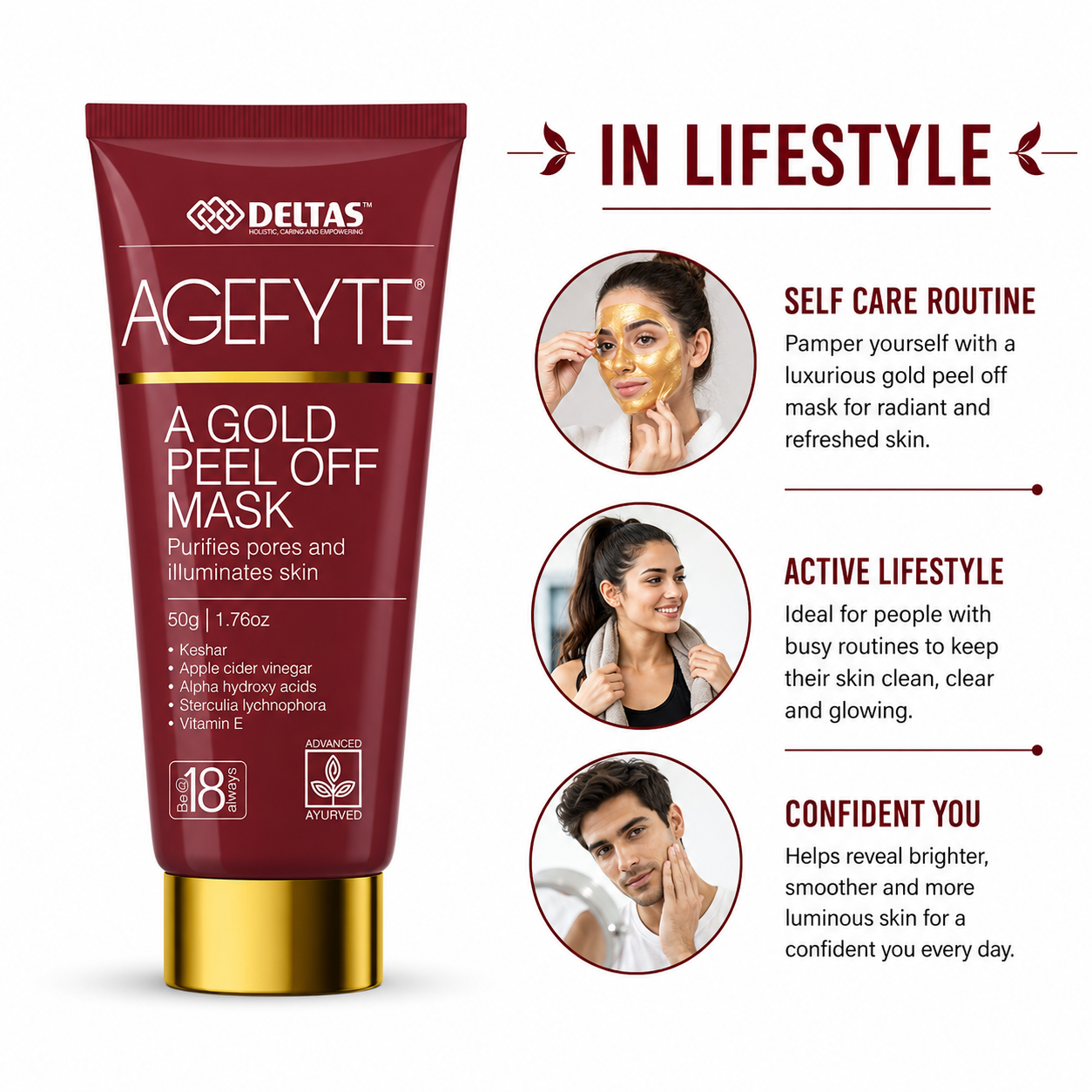 Agefyte A Gold Peel Off Mask