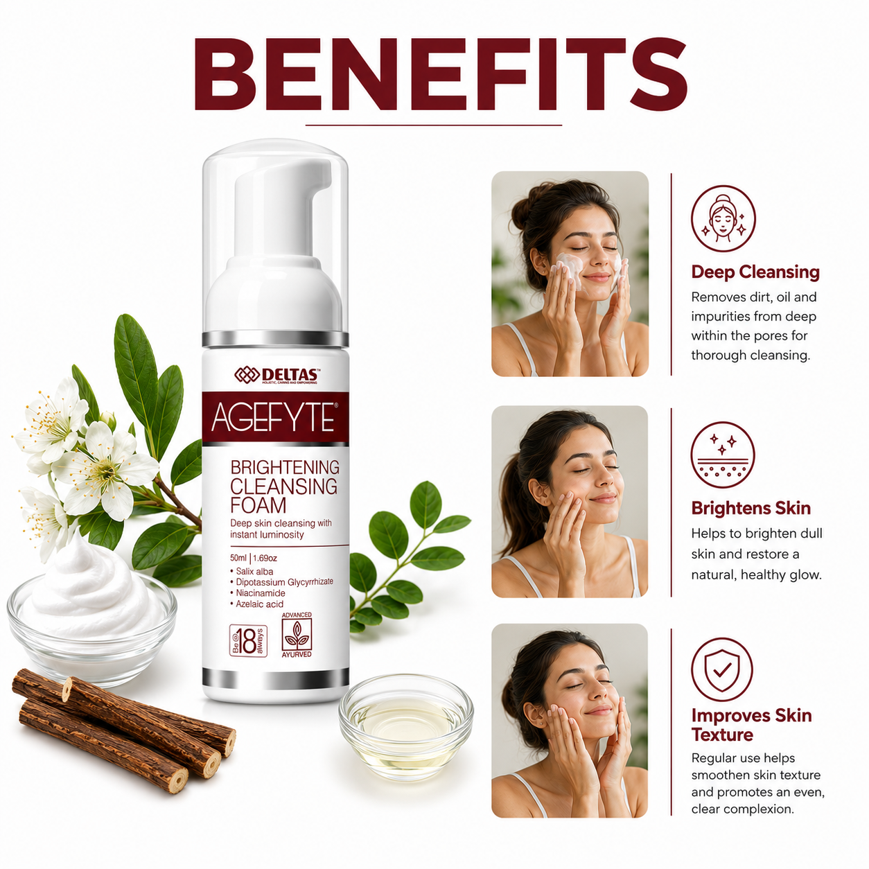 Agefyte Brightening Cleansing Foam