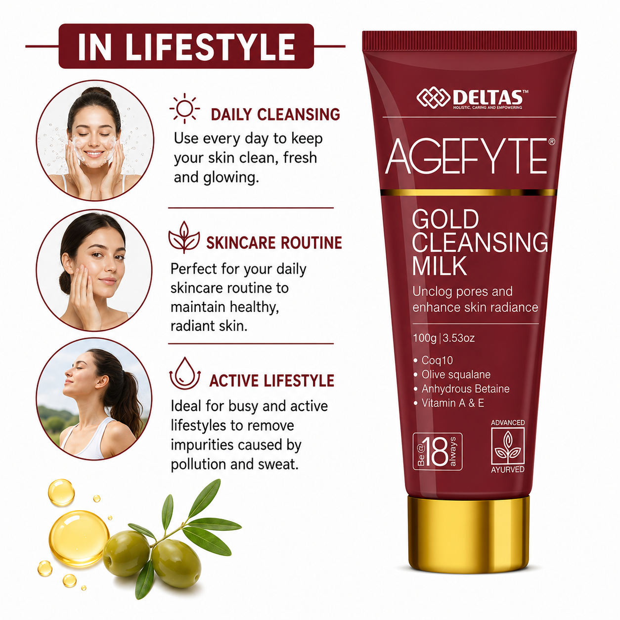 Agefyte Gold Cleansing Milk