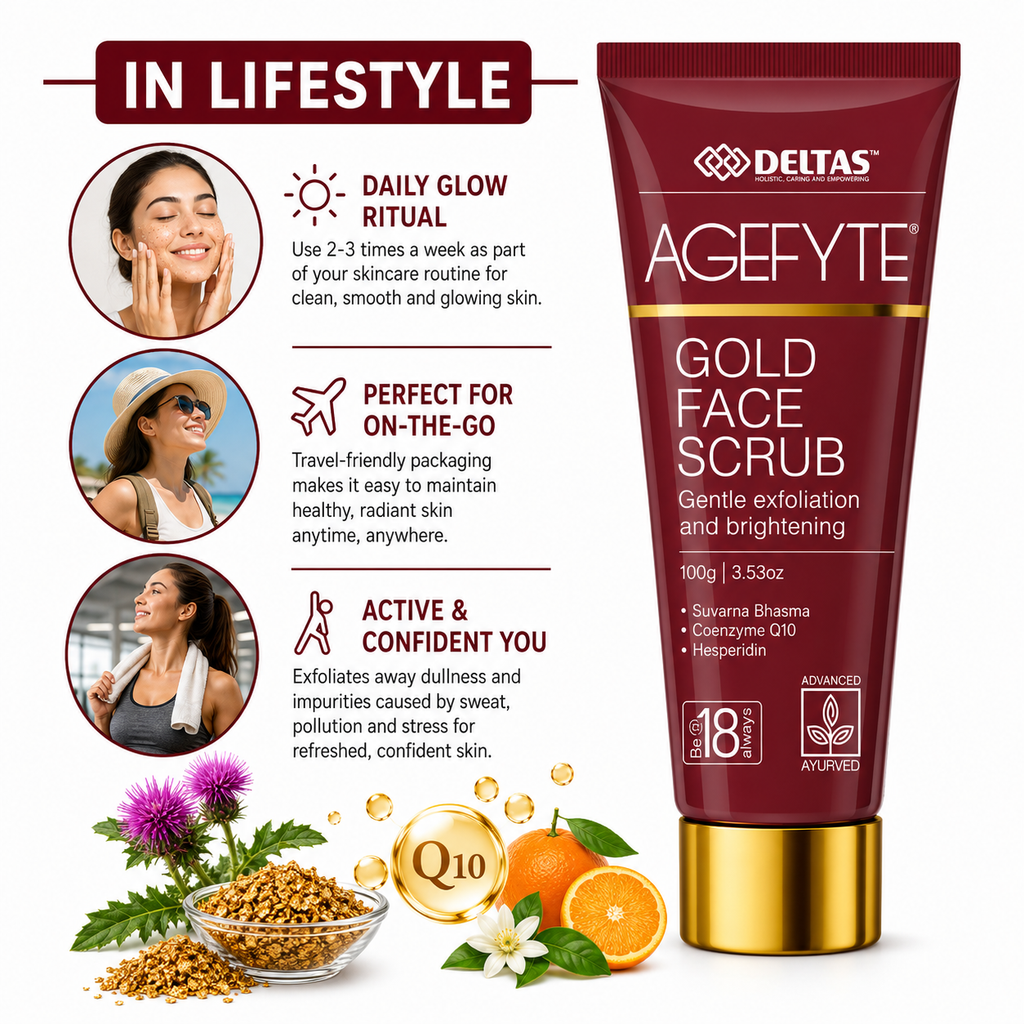 Agefyte Gold Face Scrub
