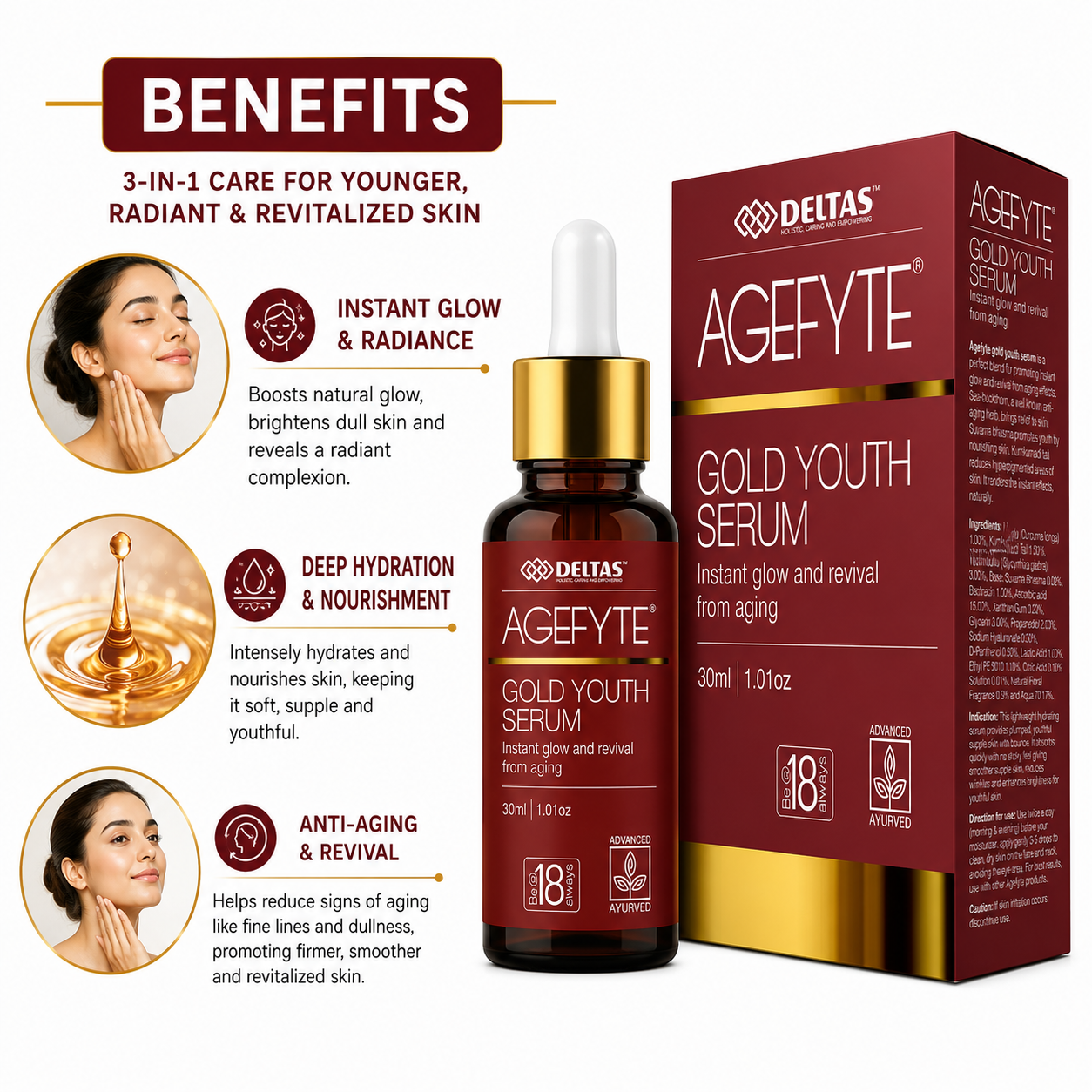 Agefyte Gold Youth Serum