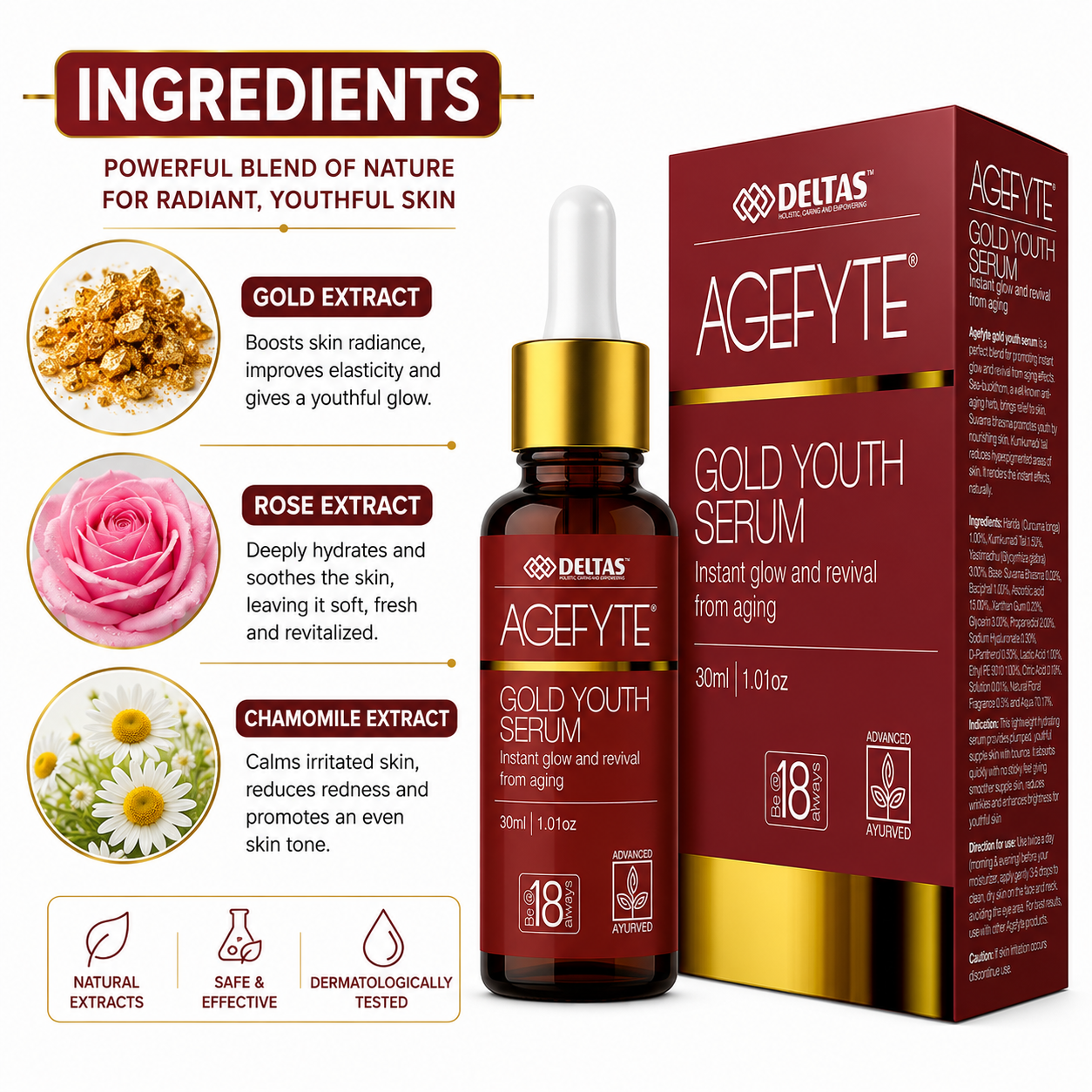 Agefyte Gold Youth Serum