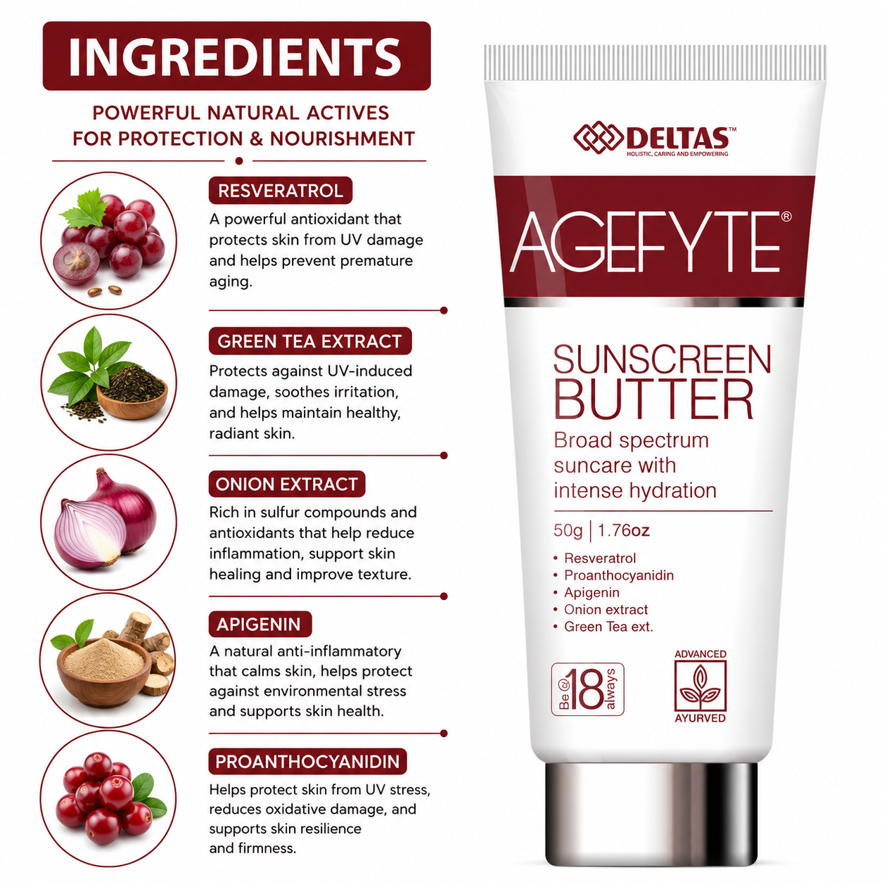 Agefyte Sunscreen Butter
