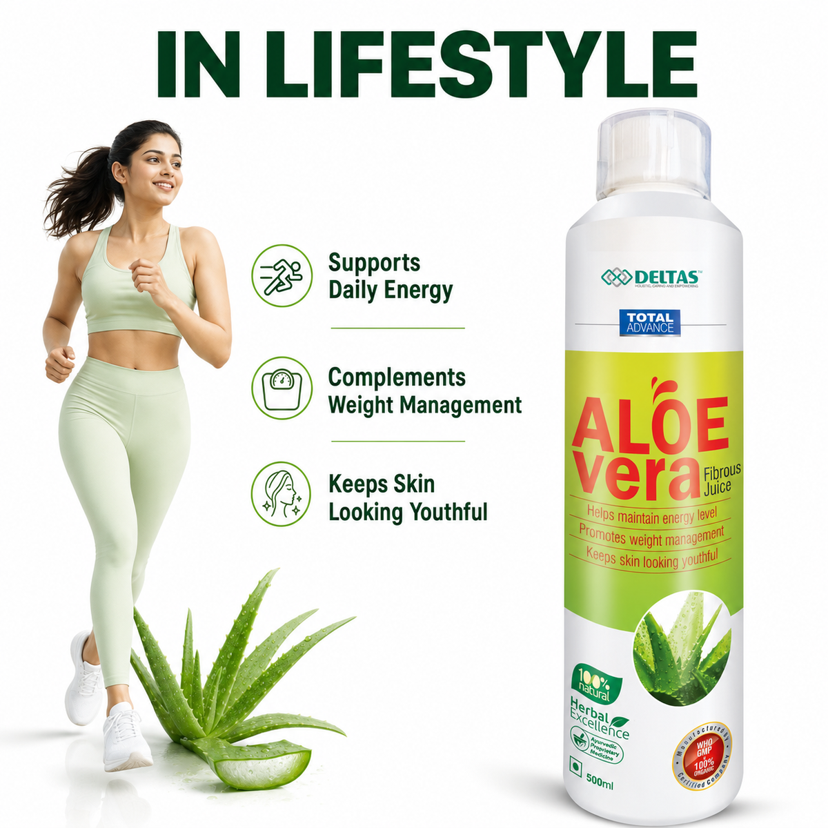 Aloe Vera Fibrous Juice | 500ml