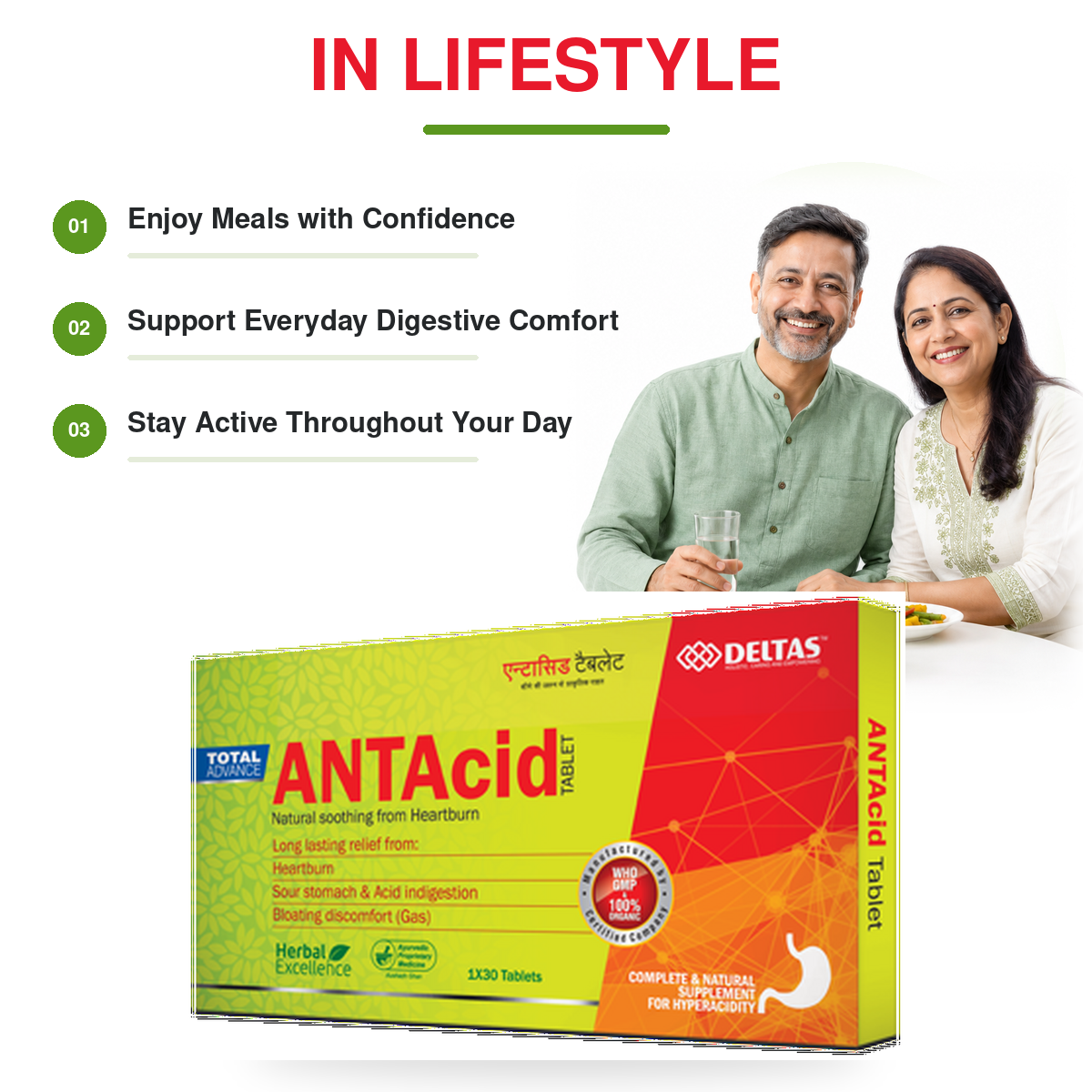 Antacid Tablets 1x30 Tabs