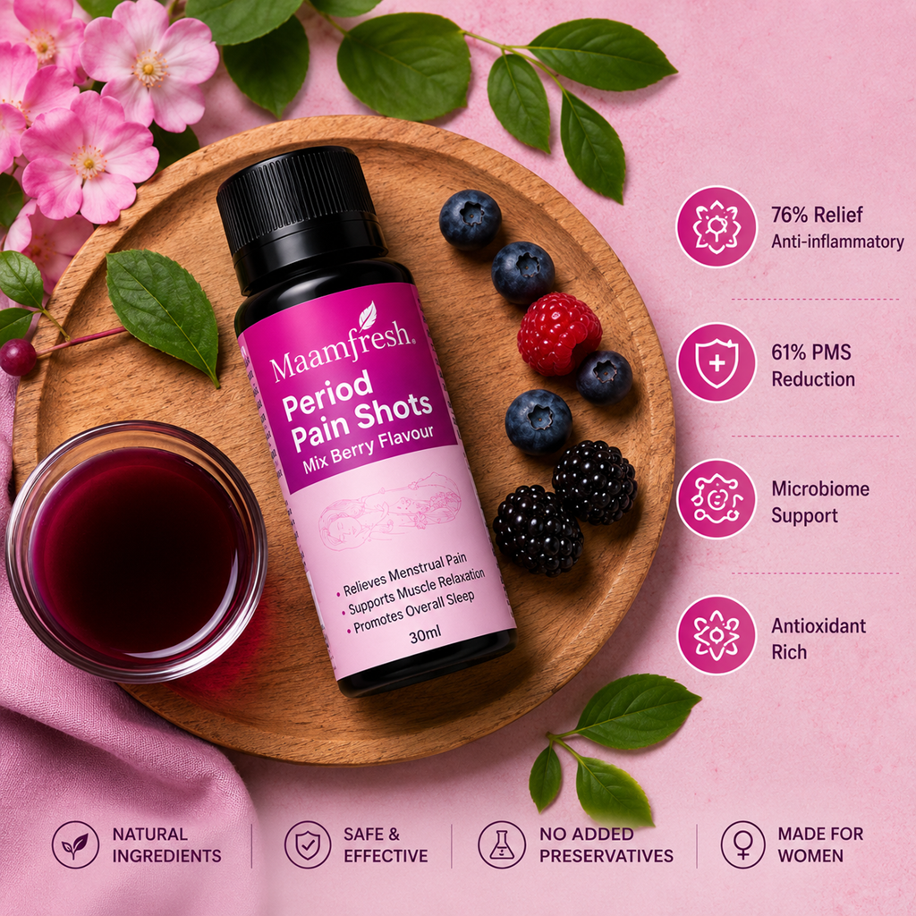 Maamfresh Period Pain Shots 30mlx6
