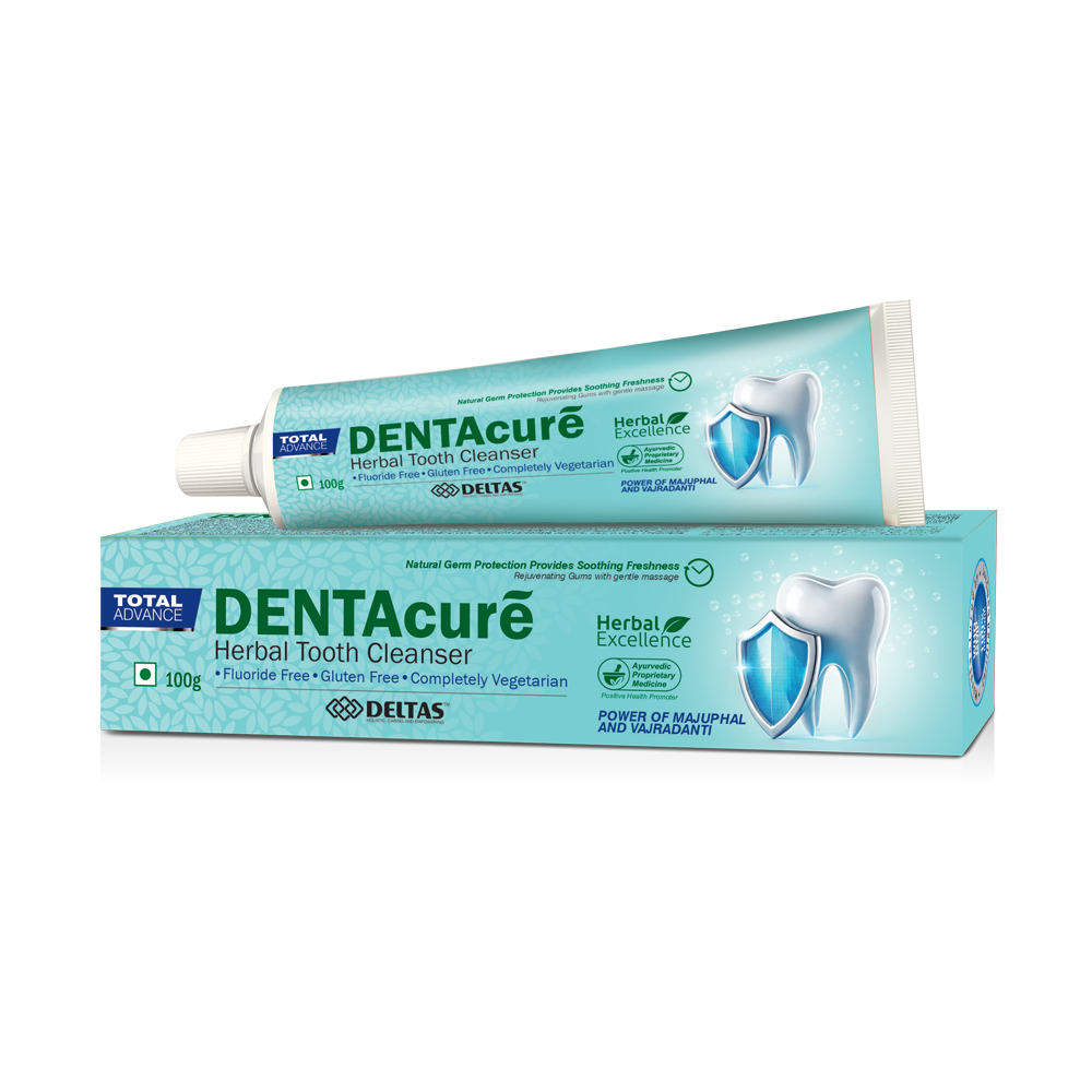 DENTAcure Herbal Tooth Cleanser | 100g