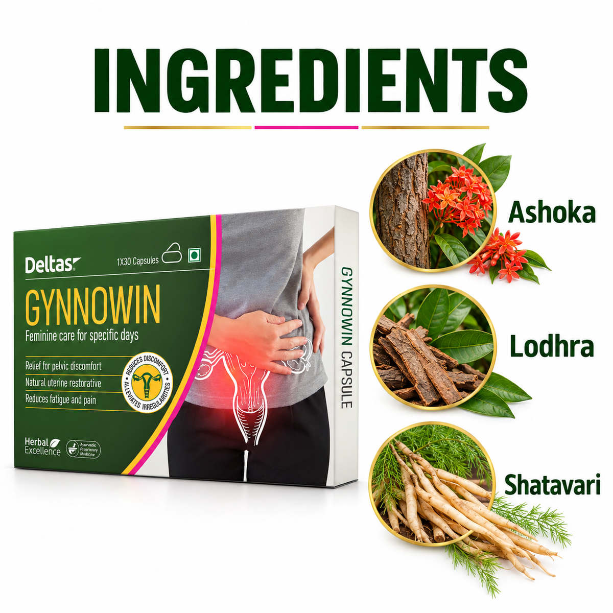 Gynnowin |1 x 30 Capsules