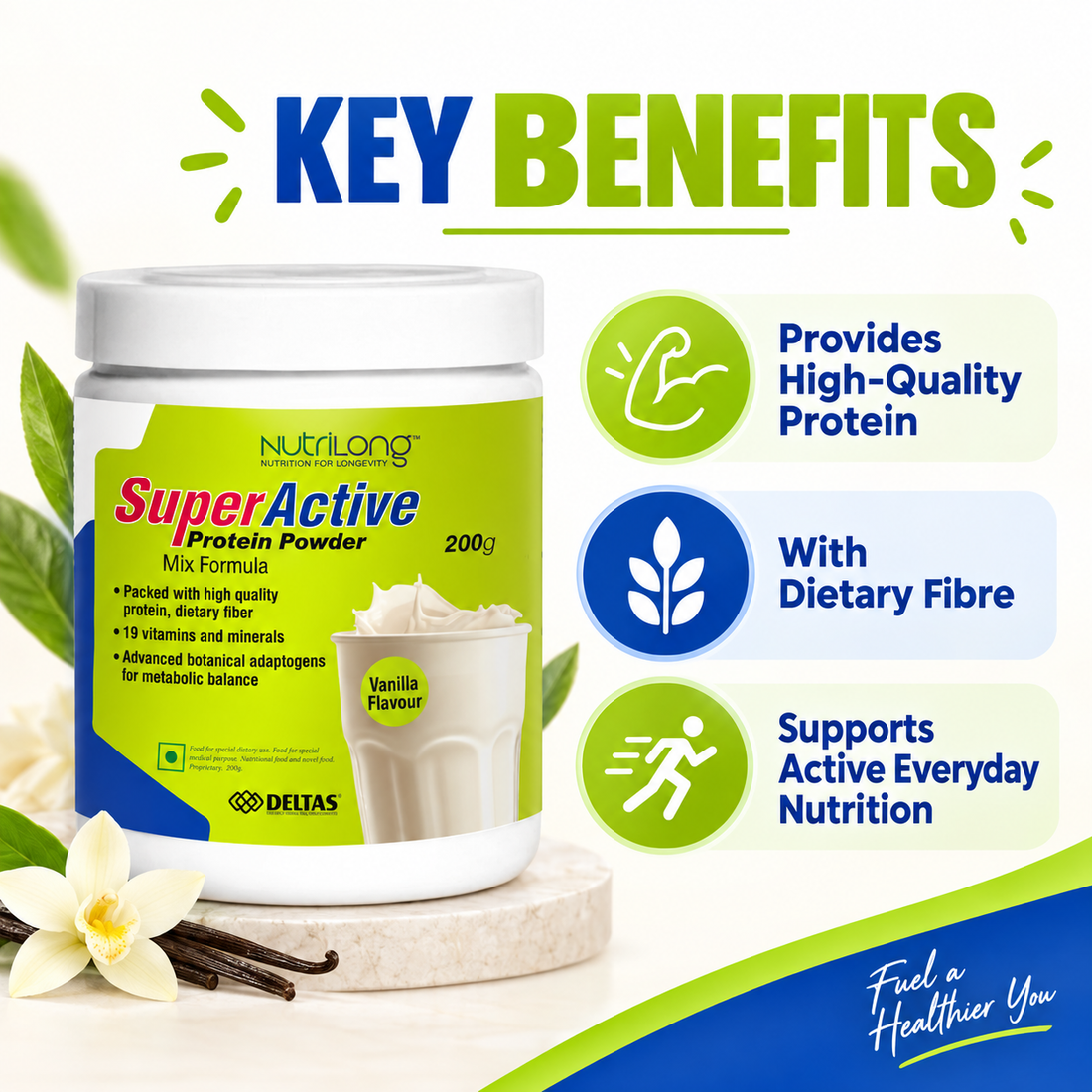 Nutrilong SuperActive Protein Powder | 200g
