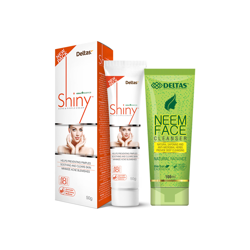 Shiny Cream & Neem Cleanser