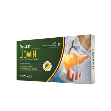 Deltas Liowin Ayurvedic Liver Support Capsules 30 capsules