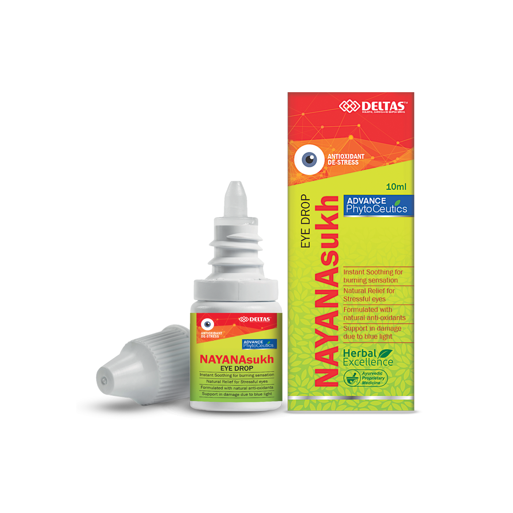 Deltas Nayanasukh Ayurvedic Eye Drops 10ml