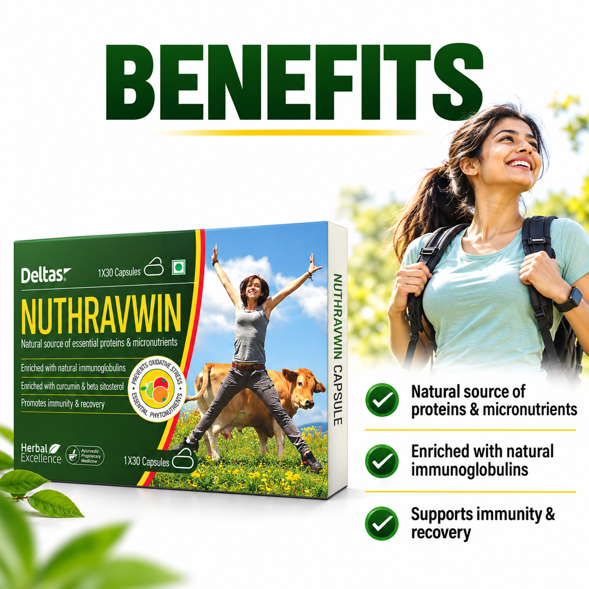 Nuthravwin Capsule | 30 Capsules