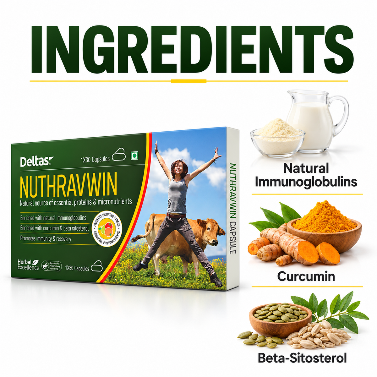 Nuthravwin Capsule | 30 Capsules