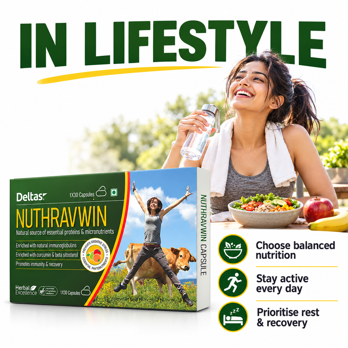 Nuthravwin Capsule | 30 Capsules