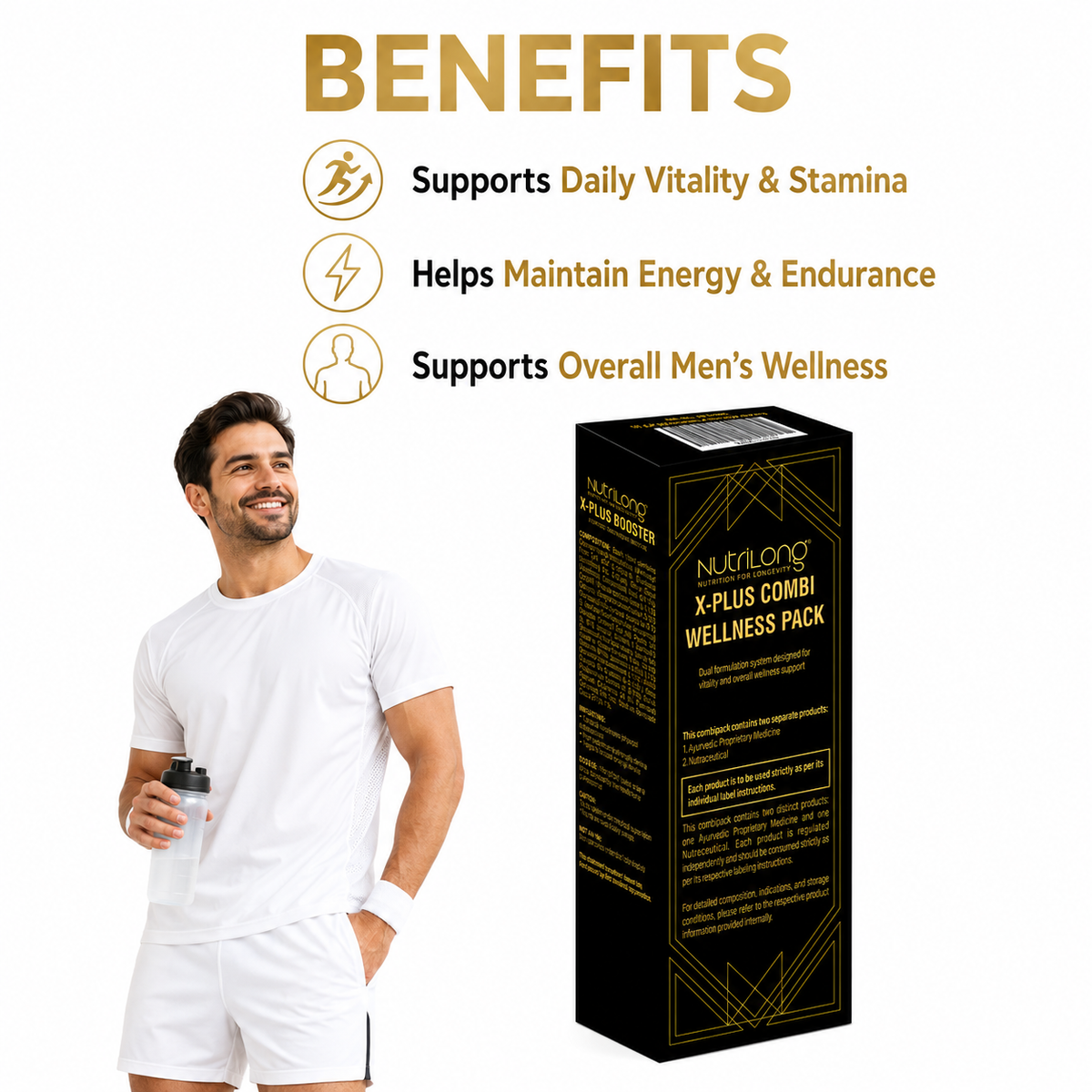 Nutrilong X-Plus Combi Wellness Pack | 20 Tablets