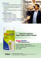 Nutrilong Super Active Meal Replacement 500g