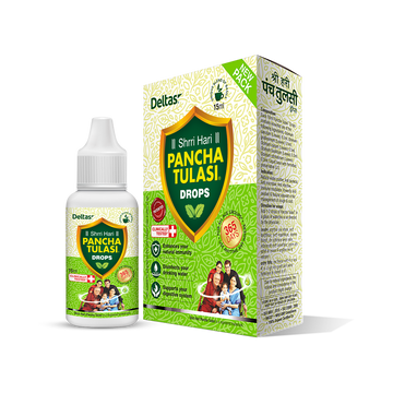 Shrri Hari Pancha Tulasi Drops | 15ml