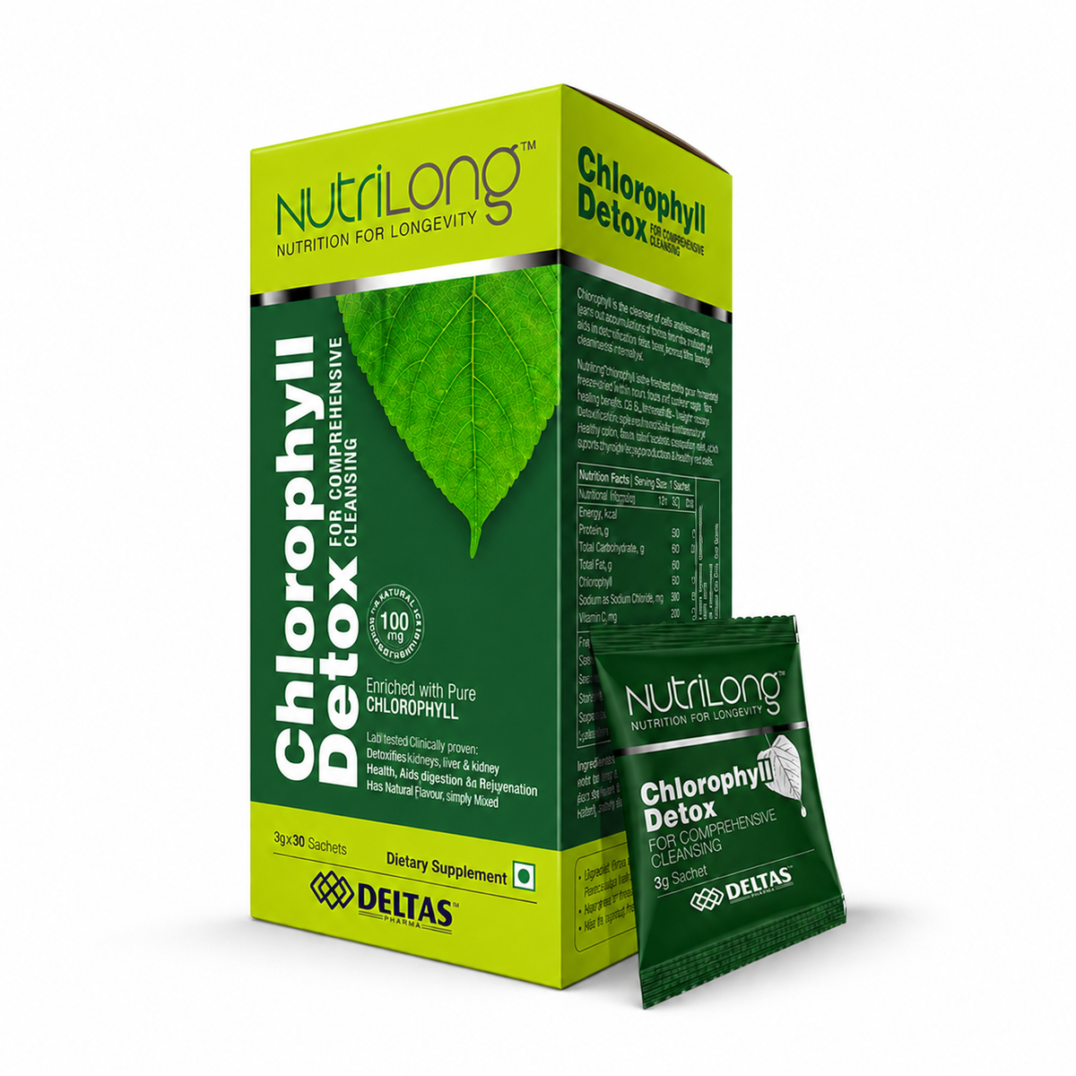 Nutrilong Chlorophyll Detox |3gx30sachets