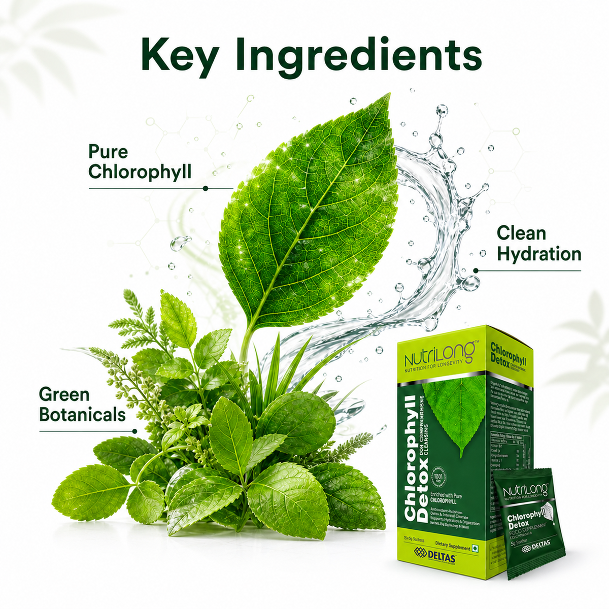 Nutrilong Chlorophyll Detox |3gx30sachets